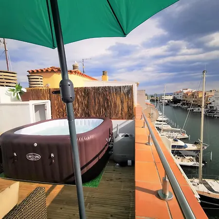 Appartement Rooftop 35m2 Jacuzzi - Plein Sud - 2 Empuriabrava